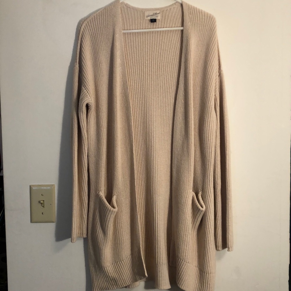 Longline Knit Cardigan